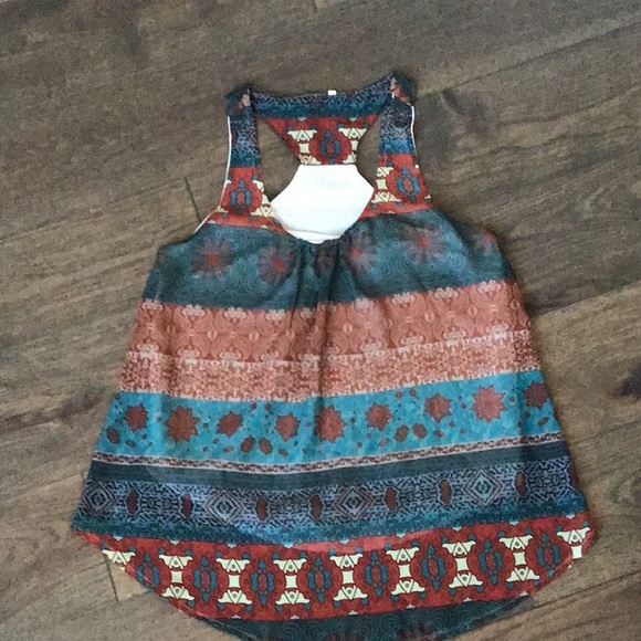 Beautiful Razor Back Tank - Picture 3 of 10